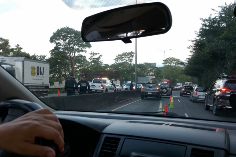 Accidente en Hatillo. Foto: cortesía.