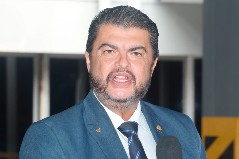 Ministro de Seguridad, Mario Zamora. Foto: Jorge Castillo.