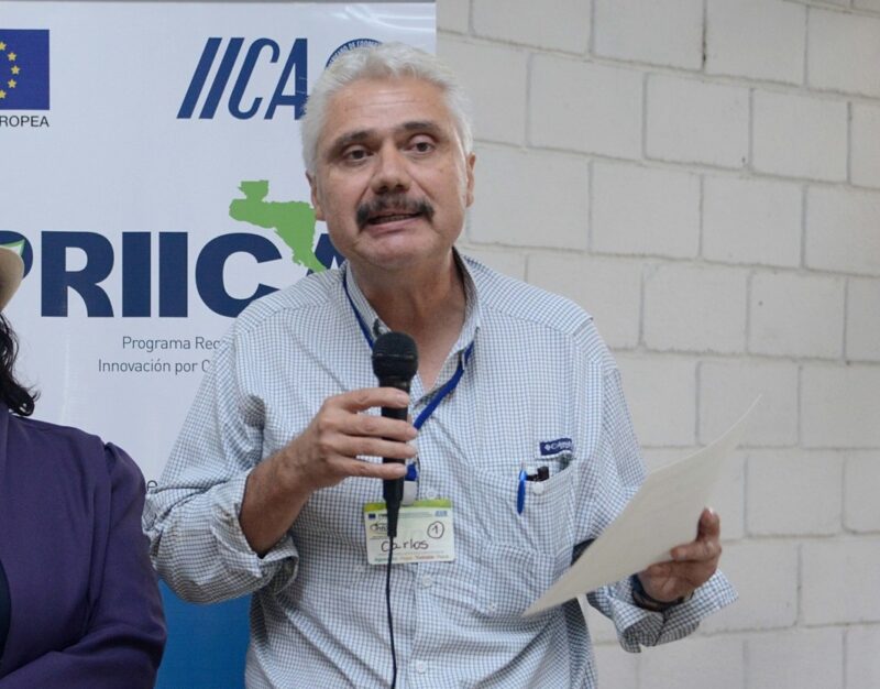 Investigador, Carlos Echandi. 