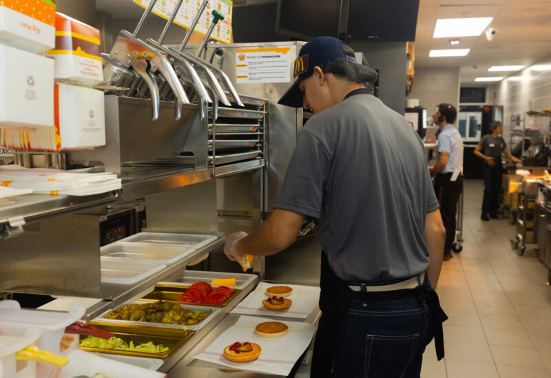 Ferias de empleo en McDonald’s. Foto: cortesía.