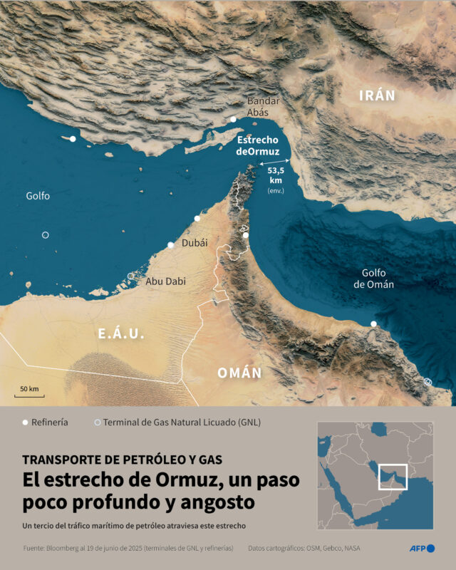 Conflicto Irán-Israel: ¿Qué es el estrecho de Ormuz y cómo impacta la ...