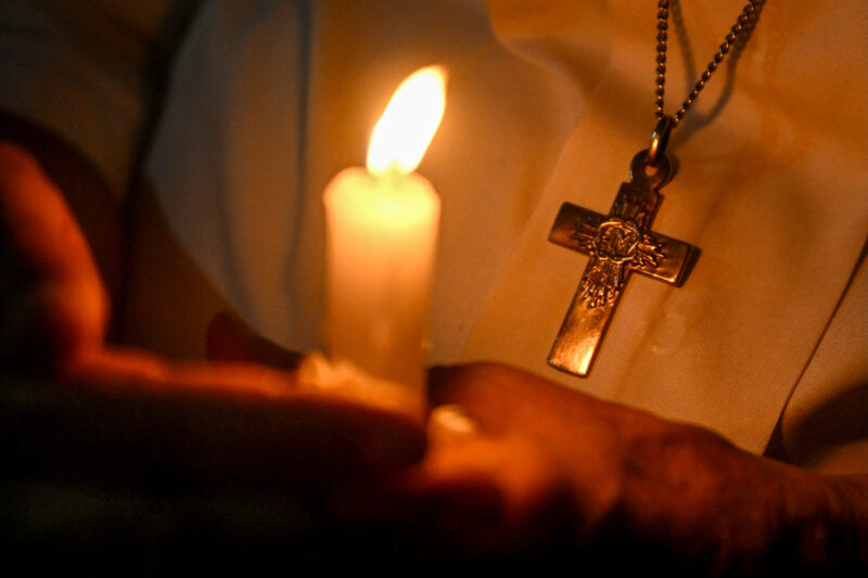 Funeral de las víctimas en India. Foto: AFP. 