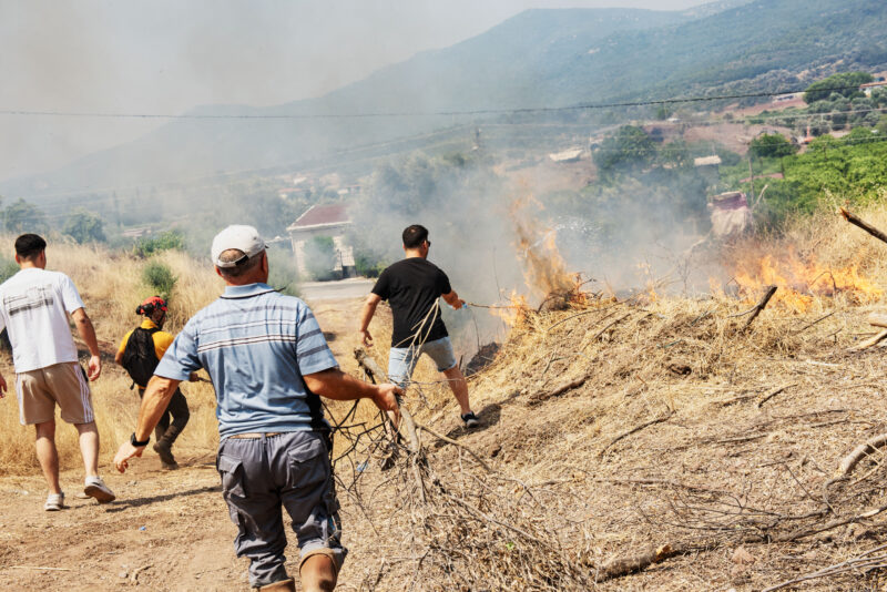 Incendios en Turquía. Foto: AFP. 