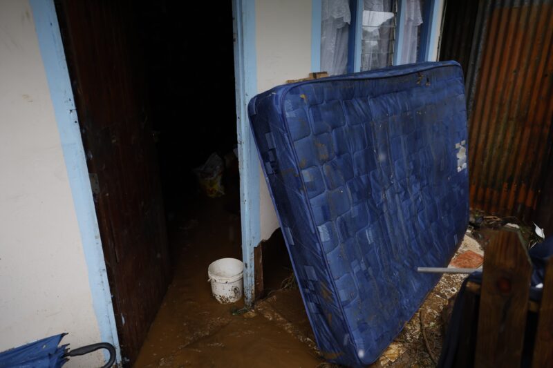 Inundaciones en San Carlos. Foto: Issac Villalta. 