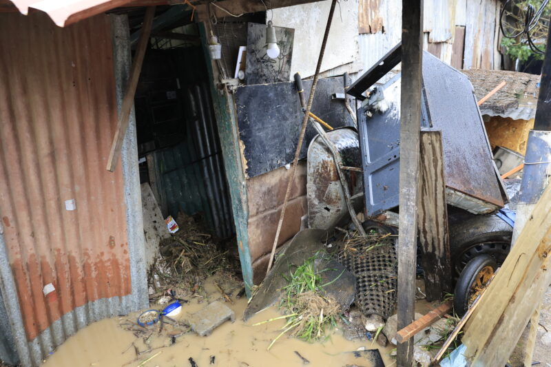 Inundaciones en el país. Foto: Issac Villalta.
