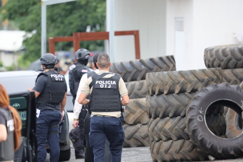 Operativo OIJ: Alta Gama. Foto: Randall Sandoval. 