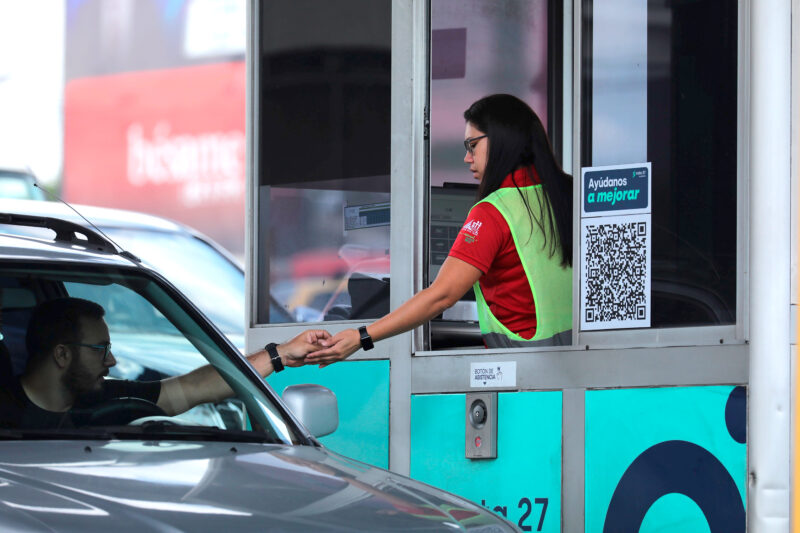 Microbuses pagarán más en Ruta 27