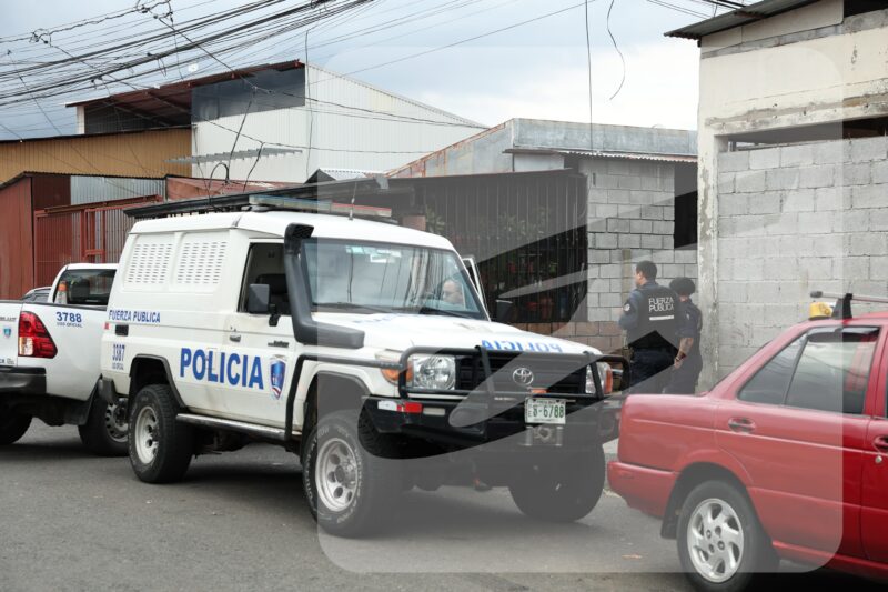 Triple homicidio en Tirrases. Foto: Raquel Vargas.