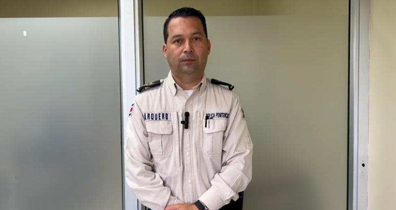 Comisionado Nelson Barquero, subdirector de la Policía Penitenciaria.