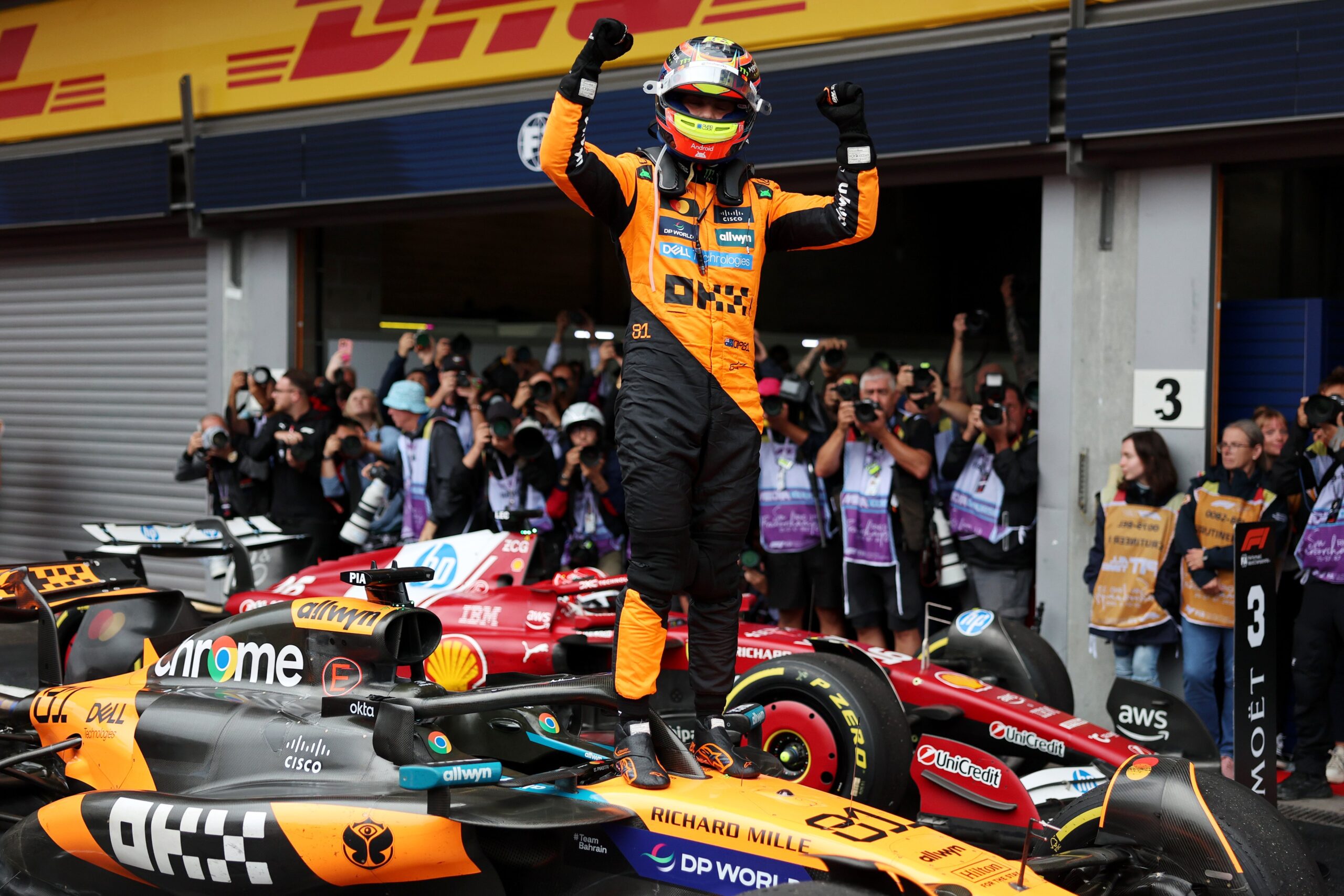 Piastri ganó en Spa Francorchamps para el olvido
