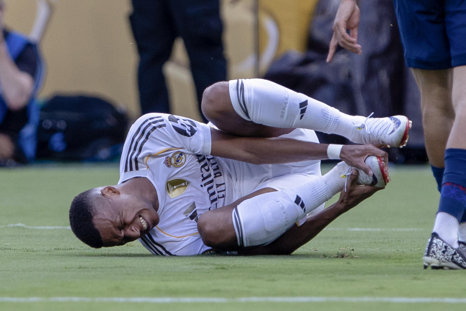 Arbeloa desmiente un error de diagnóstico en la lesión de Mbappé