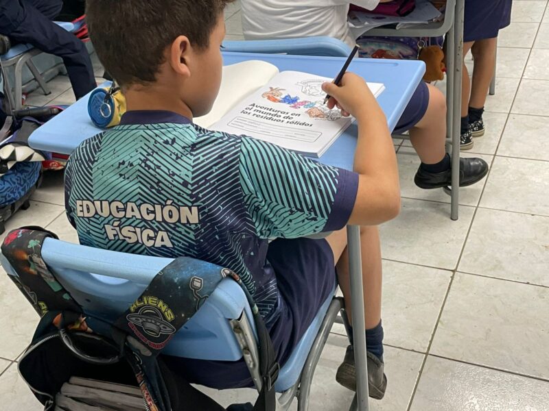 8 escuelas de Grecia, Alajuela forman en sus aulas a guardianes del planeta. Foto: cortesía. 