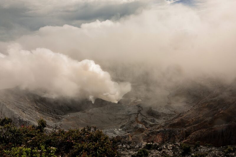 Reapertura del Volcán Poás. Foto: Wilbert Hernández.