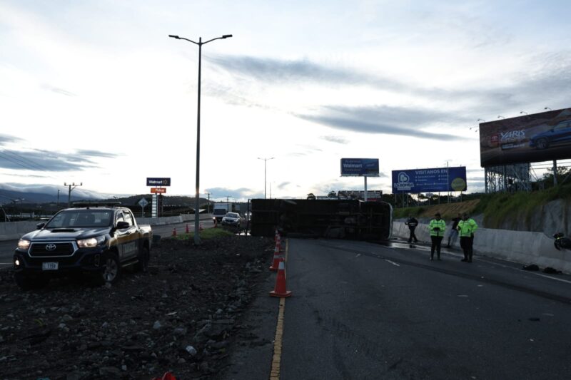 Accidente Ruta 27. Foto: Wilbert Hernández.