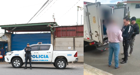 Detención de guardas carcelarios en La Reforma.