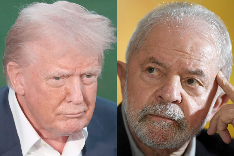 Trump y Lula se enfrentan una vez más.