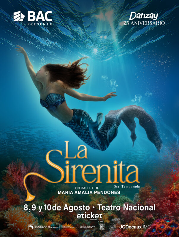 “La Sirenita” regresa al Teatro Nacional. Foto: cortesí