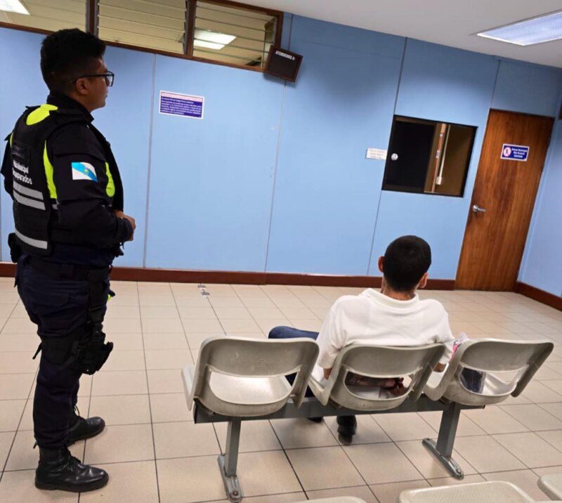 Capturan a presunto pandillero de la MS13 en Desamparados
