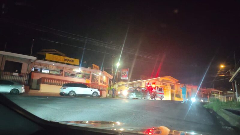 Balacera en Limón