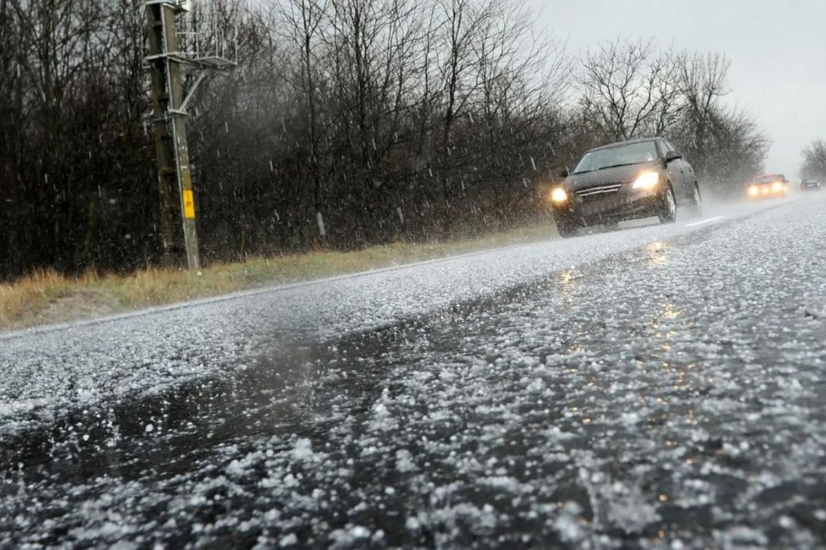 Reportan caída de granizo en zonas de Heredia