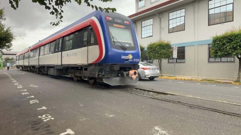 Vía del tren multas y sanciones. Foto: MOPT. 