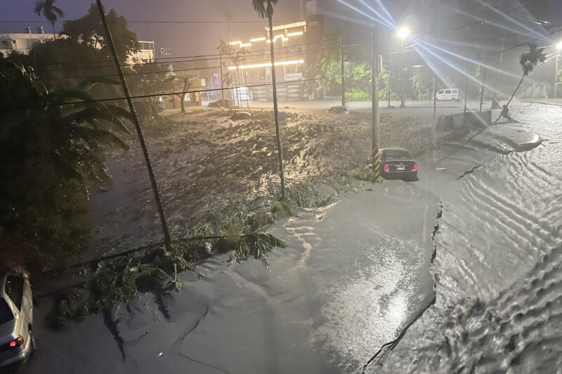 China se blinda ante la "grave amenaza" del supertifón Ragasa. Foto: AFP. 