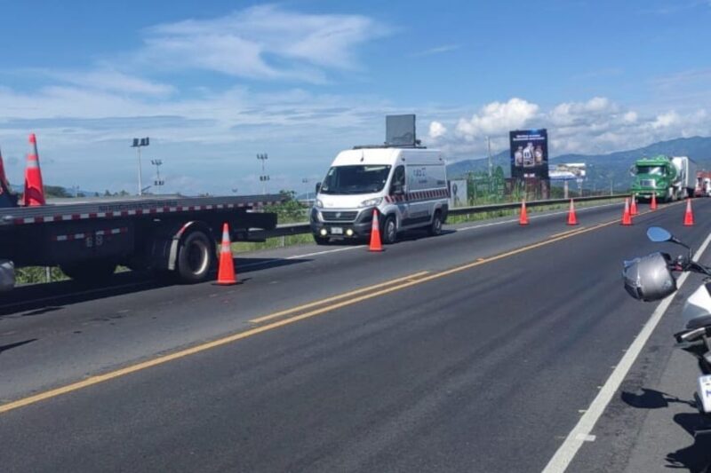 Accidente de tránsito en la Ruta 27. 
