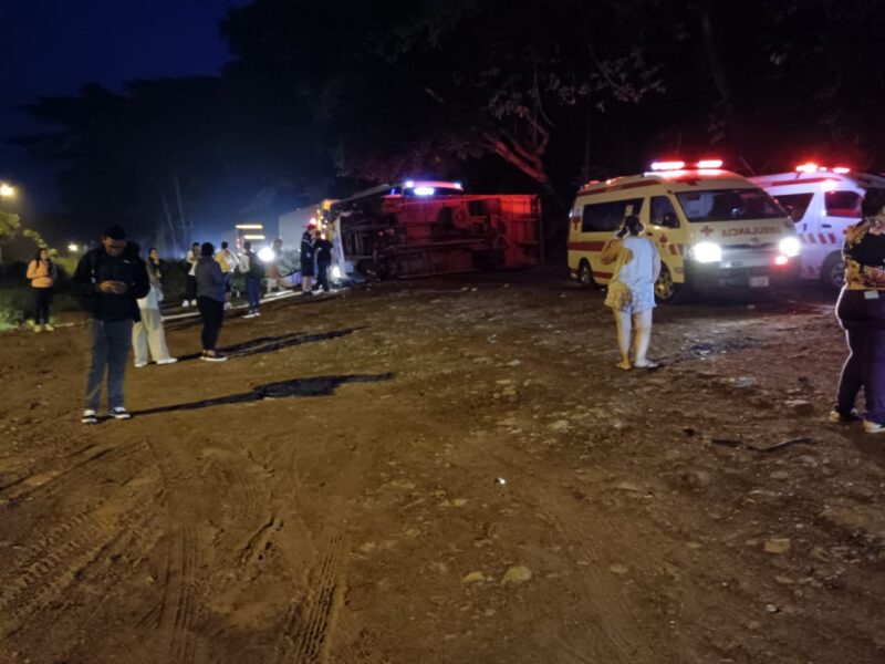 Mortal accidente en Guanacaste. 