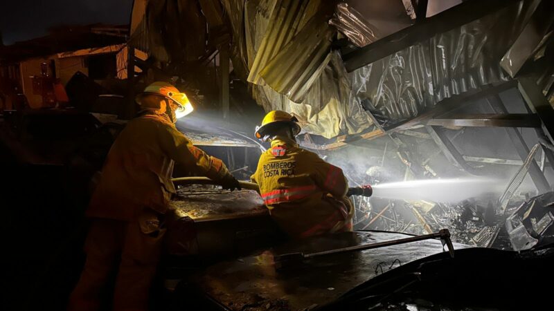 Foto: Benemérito Cuerpo de Bomberos de Costa Rica. 