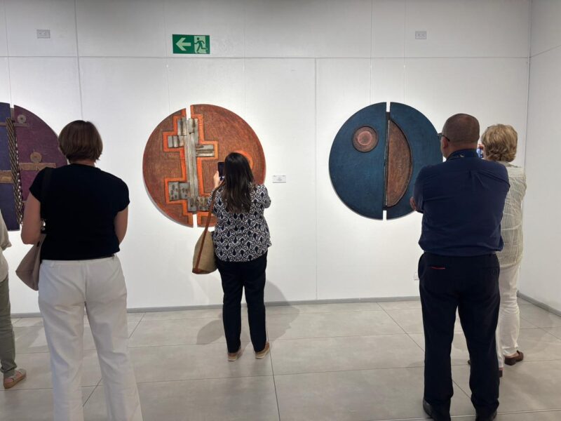 Exposición de arte. Foto: cortesía. 