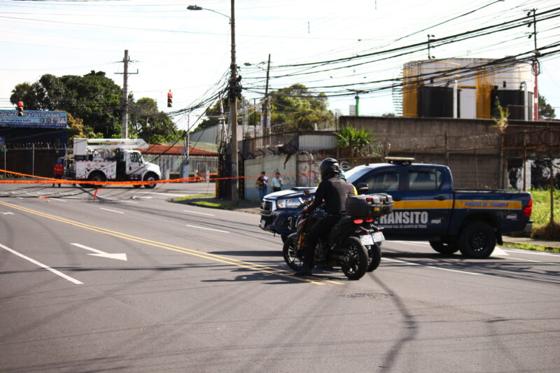 Incidente en Barrio Cuba. Foto: Sergio Espinoza. 