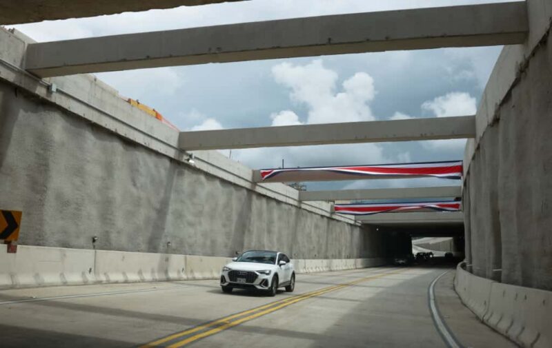 Habilitan túnel de La Lima. Foto: Issac Villalta.