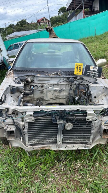 Recuperan carros y
partes con denuncia de robo. Foto: OIJ. 