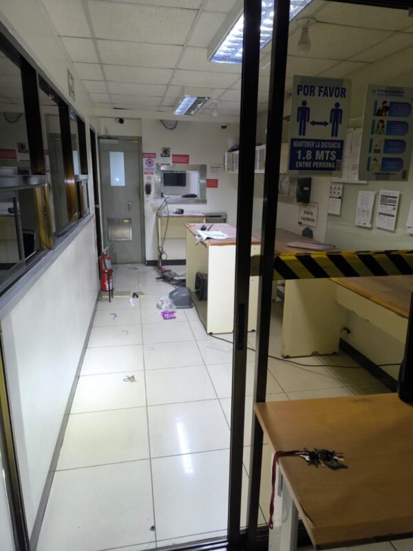 Robo en centro comercial. Foto: MSP.