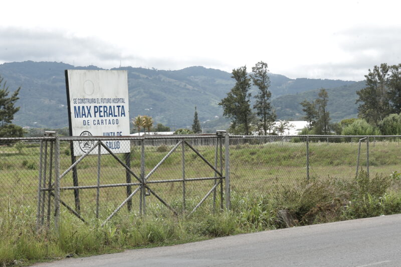 Terreno para el nuevo Hospital de Cartago. Foto: Wilbert Hernández.