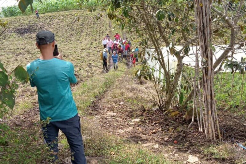 Encuentran a adulta mayor desaparecida en Cartago. Foto: Cruz Roja.