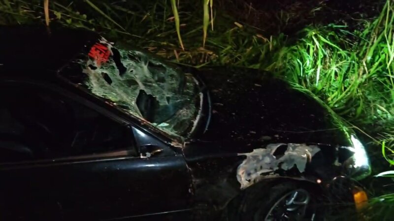 Mortal accidente. Foto: Mariluz Rojas.