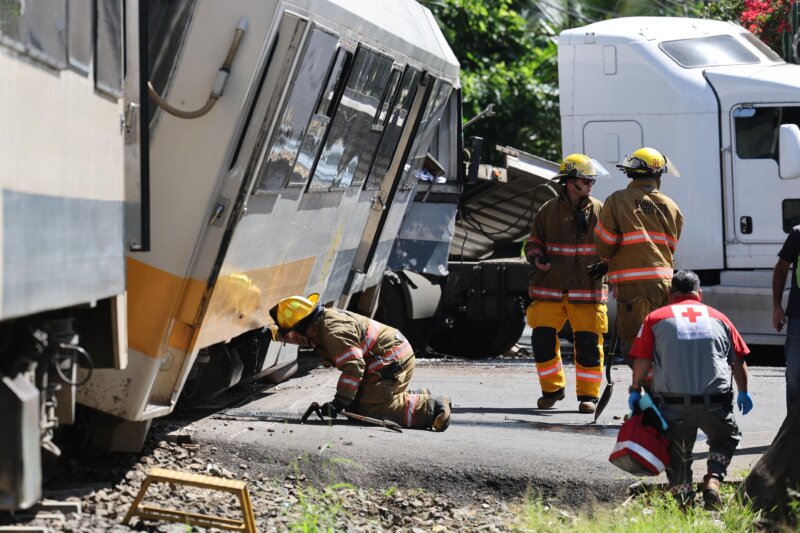 Accidente en Tibás. Foto: Randall Sandoval.