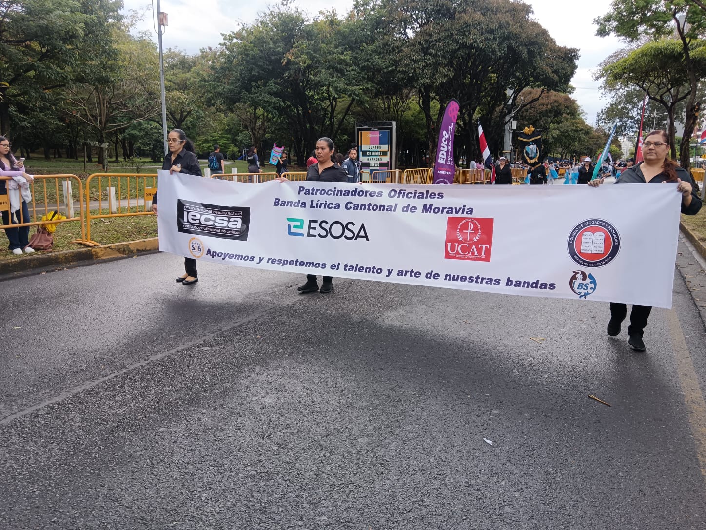 Banda Lírica Cantonal de Moravia rinde homenaje a Sarchí y San Carlos