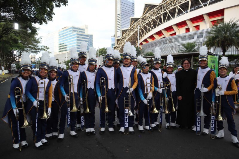 Banda CEDES Don Bosco. Foto: cortesía.