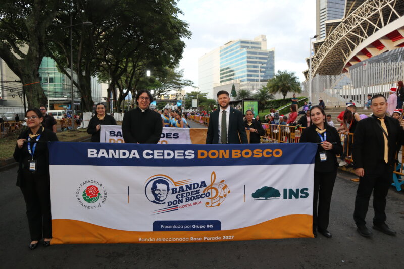 Banda CEDES Don Bosco. Foto: cortesía.