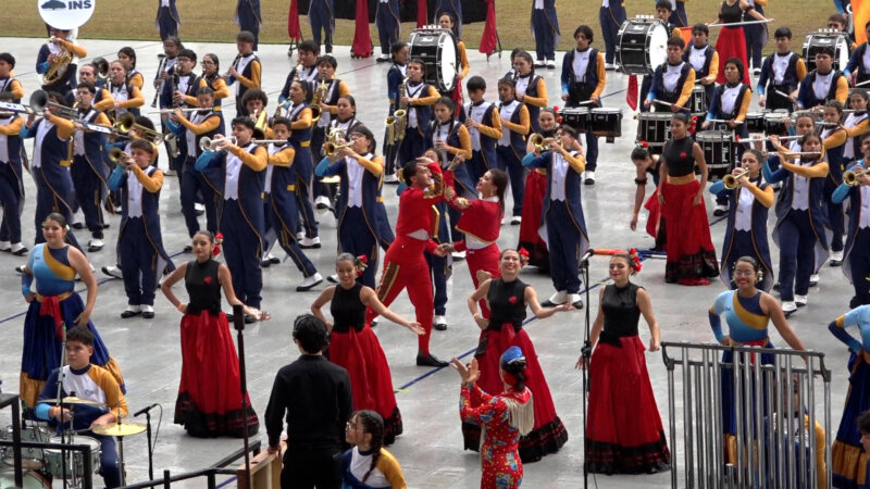 Banda CEDES Don Bosco. Foto: cortesía.