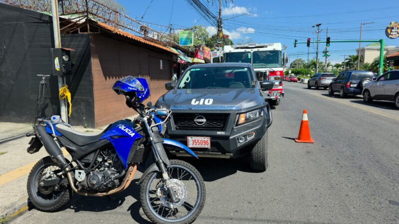Mortal incidente en local. Foto: corresponsal Roger Soto.