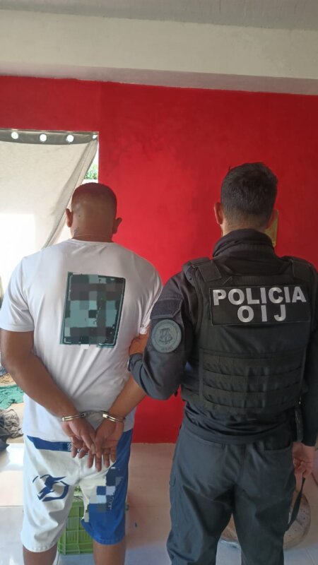 Caso por presunto robo de combustible. Foto: OIJ.
