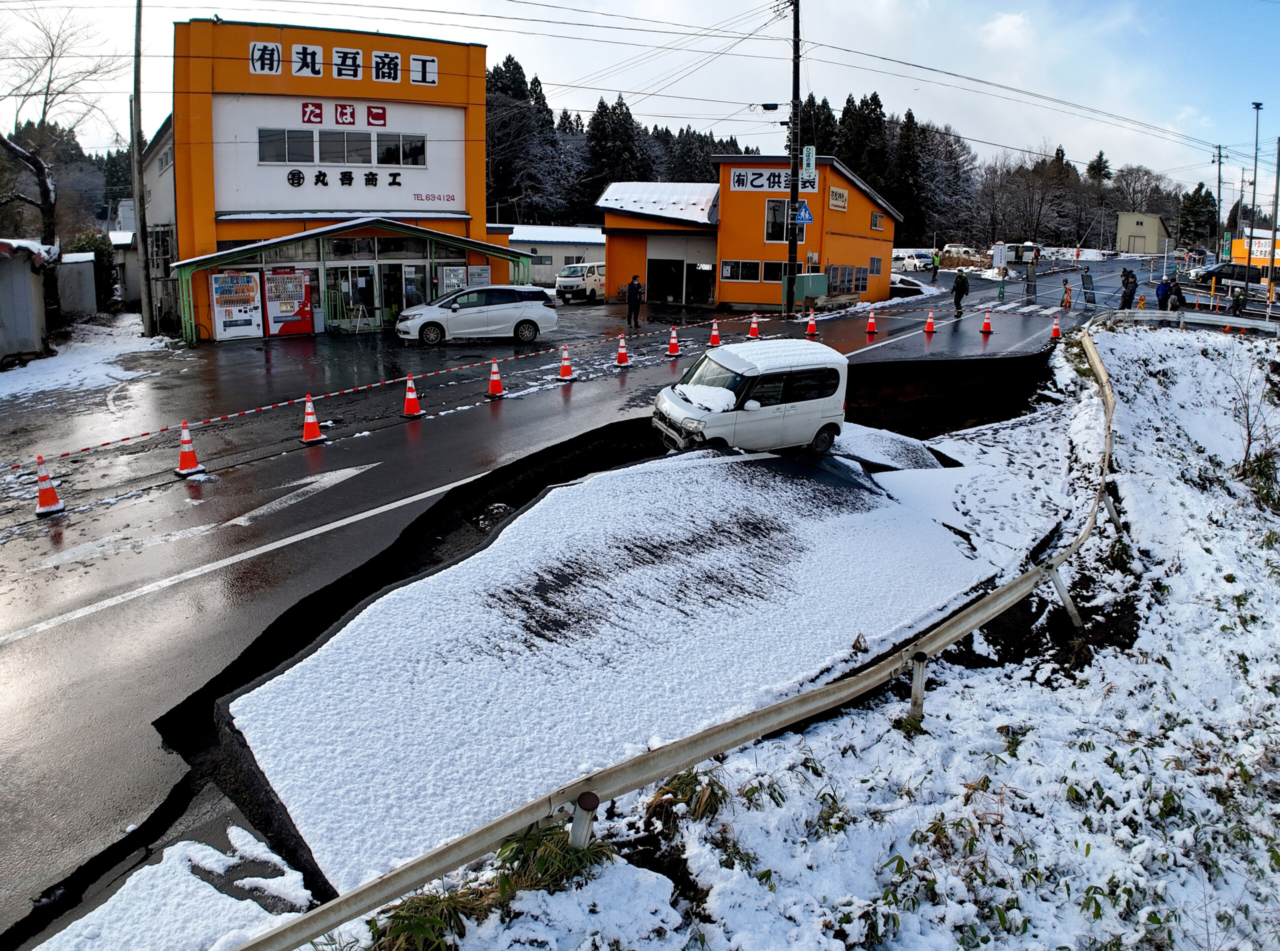 Devastador terremoto sacude Japón: Impactantes imágenes de los daños