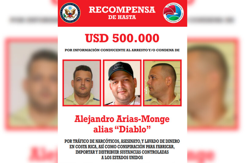 $500 mil es el precio de “Diablo” para autoridades de los Estados Unidos.