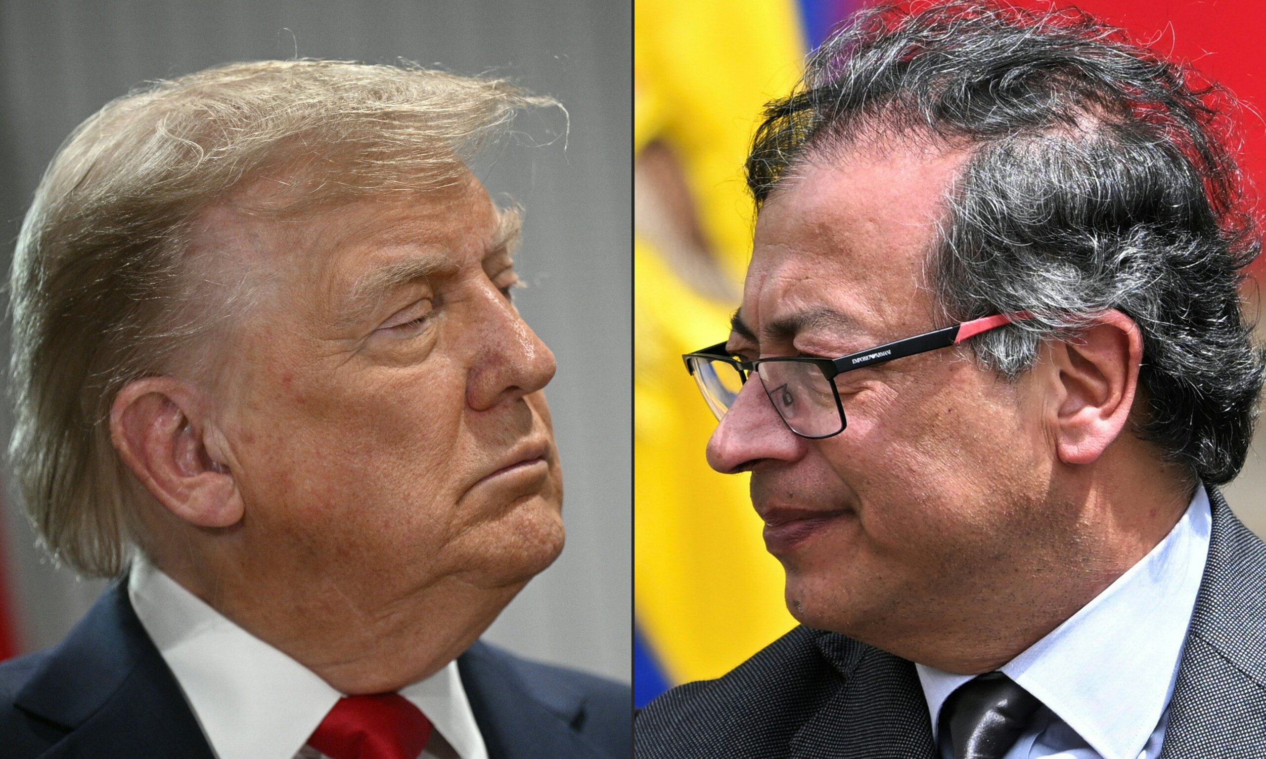 Exmandatario Trump se reúne con presidente Petro en la Casa Blanca