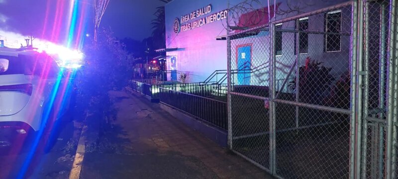 Incendio en bodega. 