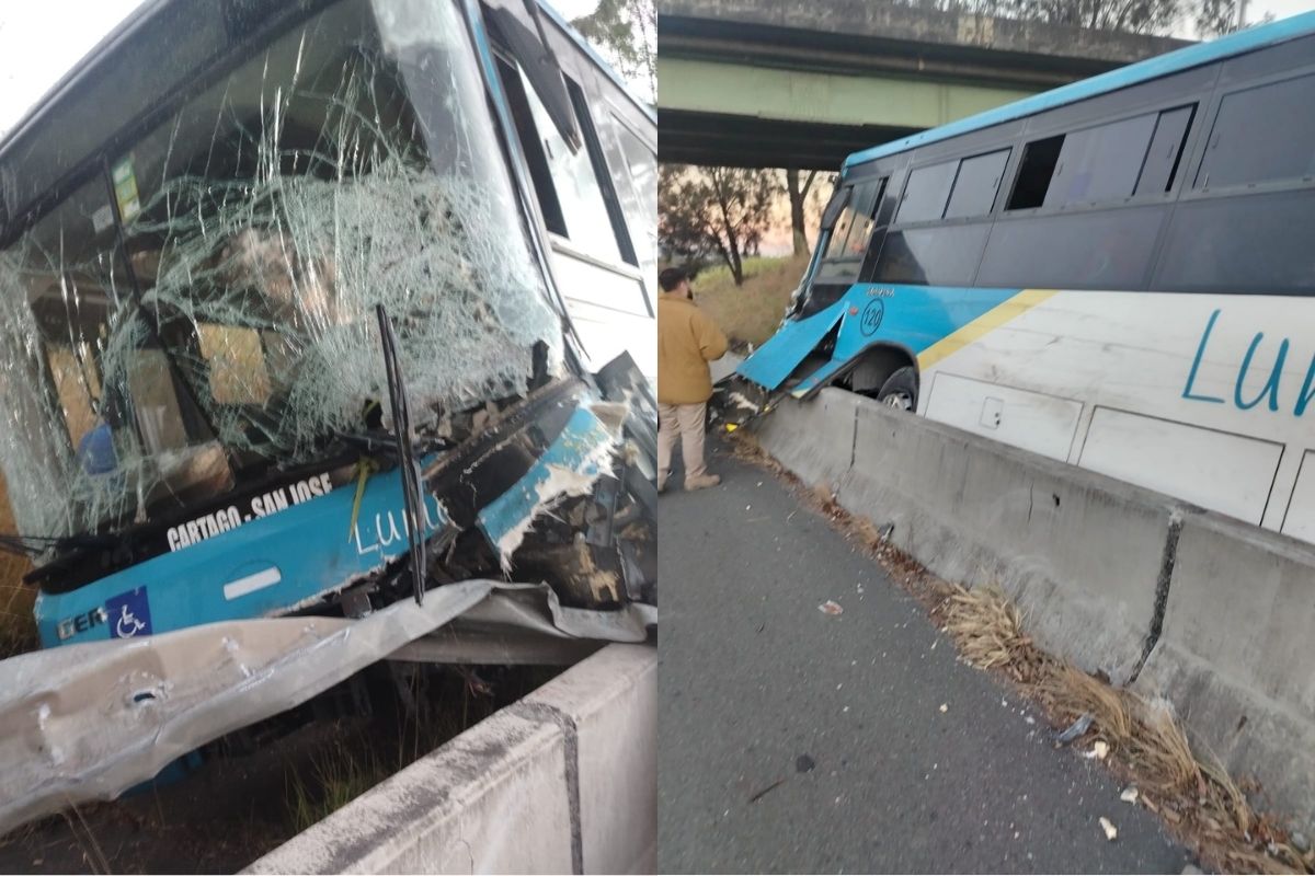 Grave accidente entre bus y tráiler: Reportan múltiples heridos