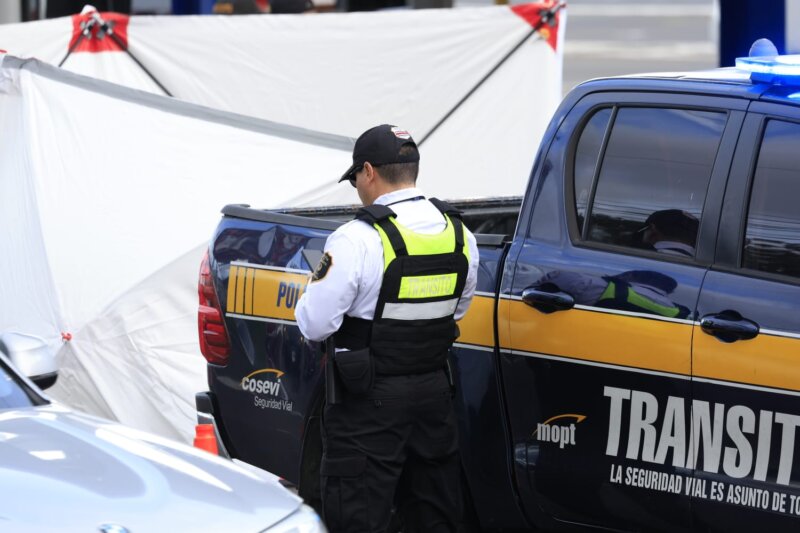 Mortal accidente en la Ruta 27. Foto: Issac Villalta. 